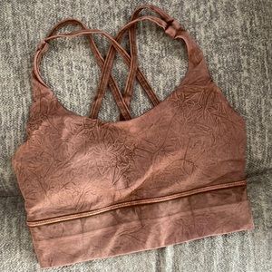 NWOT Lululemon Energy Bra Long Line Nulux Wash size 4